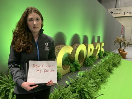 Megan at COP25